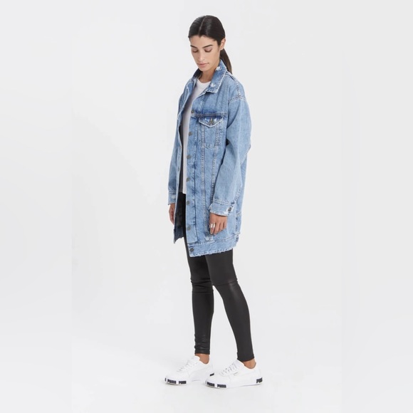 Marcella NYC Jackets & Blazers - NWT Rio denim jacket (oversized) medium